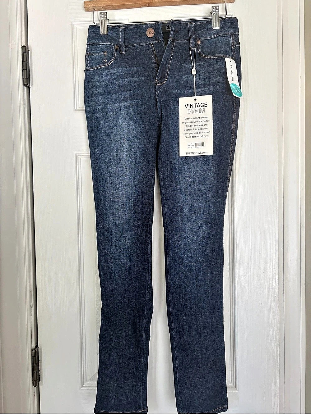 1822 Denim Vintage Denim Ankle Skinny Ankle Skinny Jeans Blue Waist 26 NWT